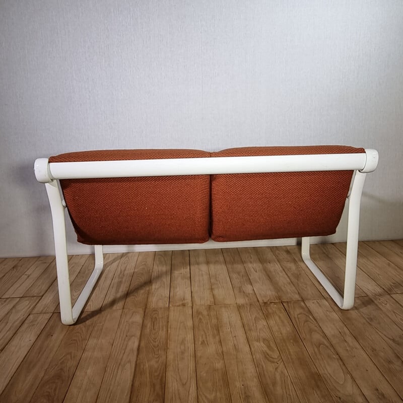 Vintage Sling Sofa by Bruce Hannah and Morrison for Knoll 1970s