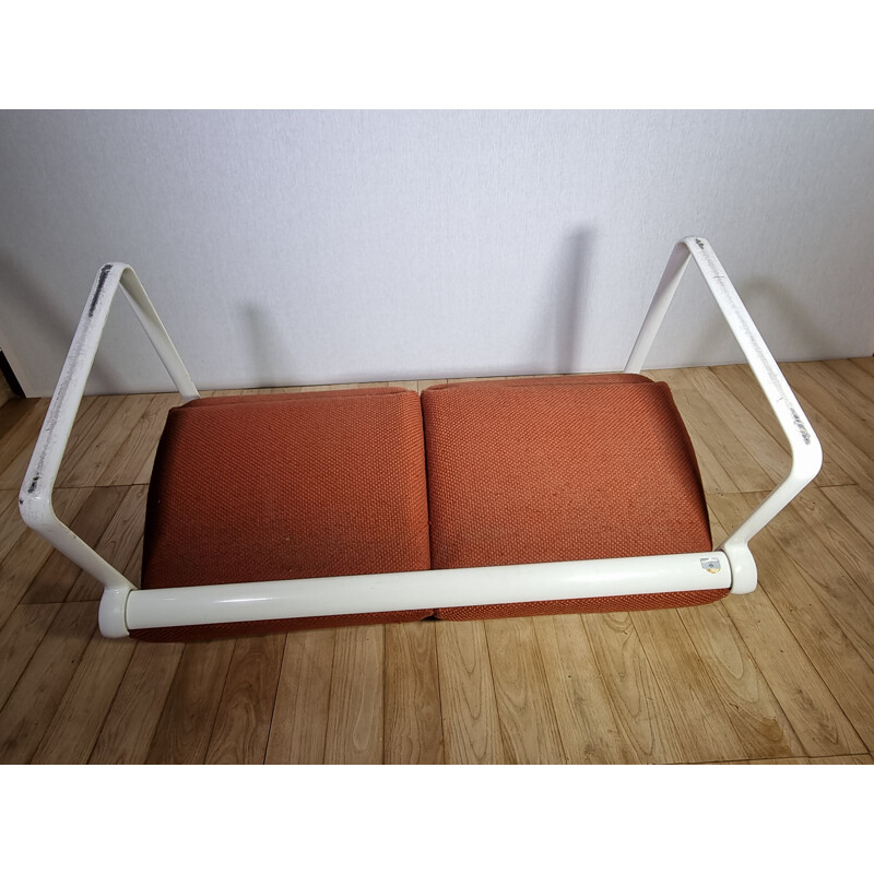 Vintage Sling Sofa by Bruce Hannah and Morrison for Knoll 1970s