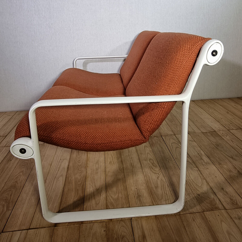 Vintage Sling Sofa by Bruce Hannah and Morrison for Knoll 1970s