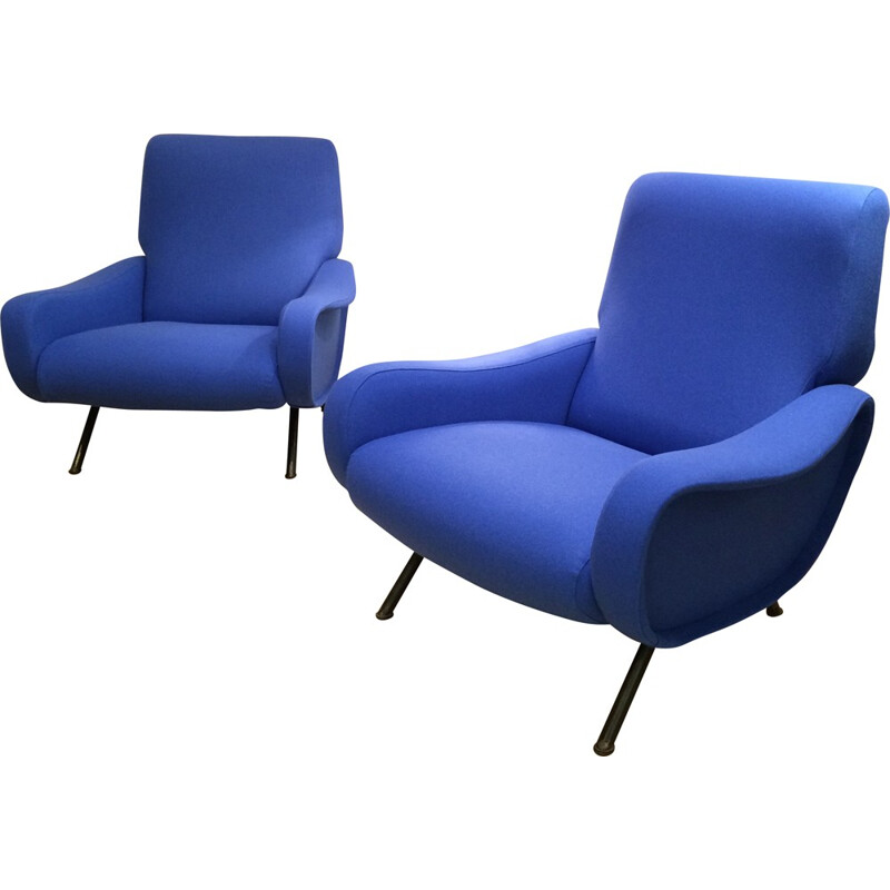 Pair of armchairs "Lady", Marco ZANUSO - 1955s