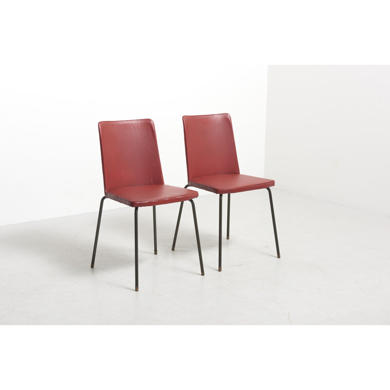 Pair of vintage Dinning chairs by Hein Salomonson for AP Originals, Netherlands 1950s