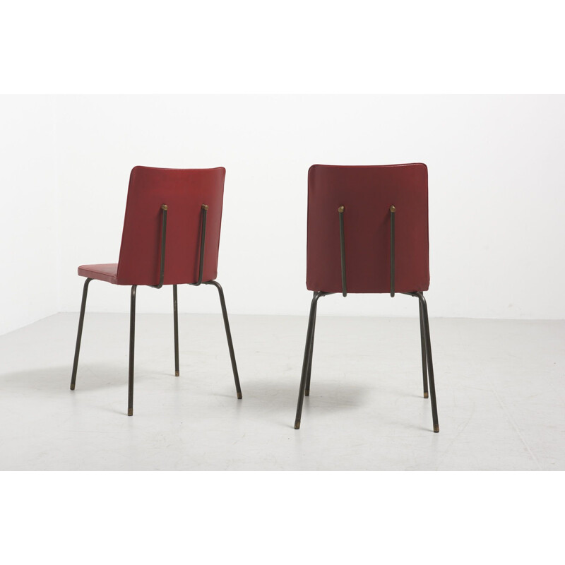 Pair of vintage Dinning chairs by Hein Salomonson for AP Originals, Netherlands 1950s