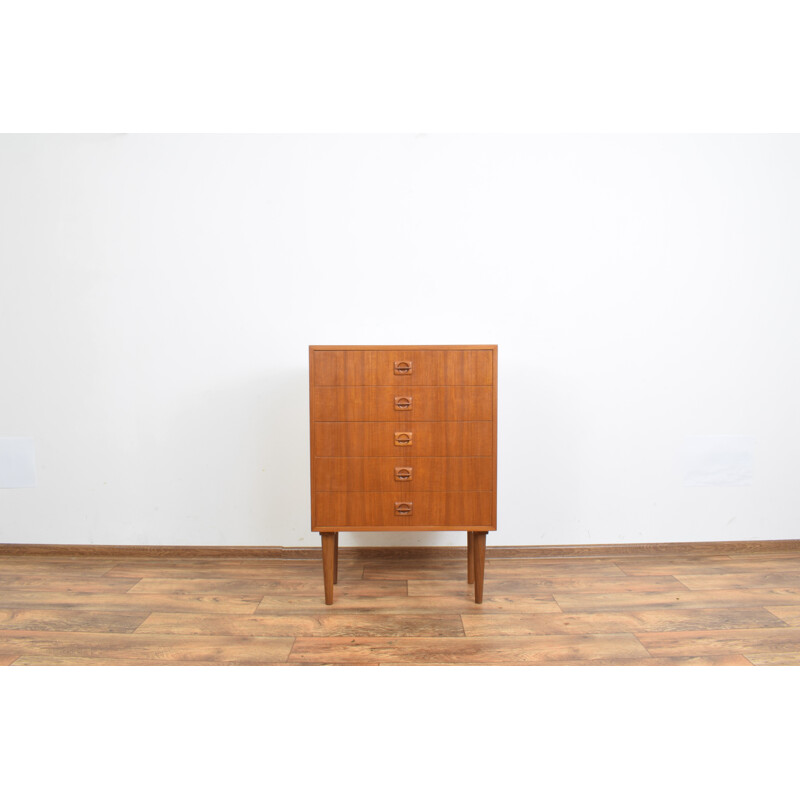 Vintage Teak Chest of Drawers, Danish 1960s