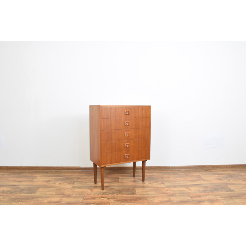 Vintage Teak Chest of Drawers, Danish 1960s