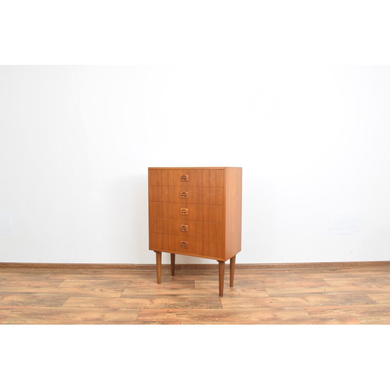 Vintage Teak Chest of Drawers, Danish 1960s