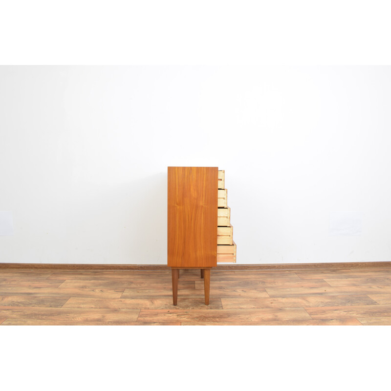 Vintage Teak Chest of Drawers, Danish 1960s