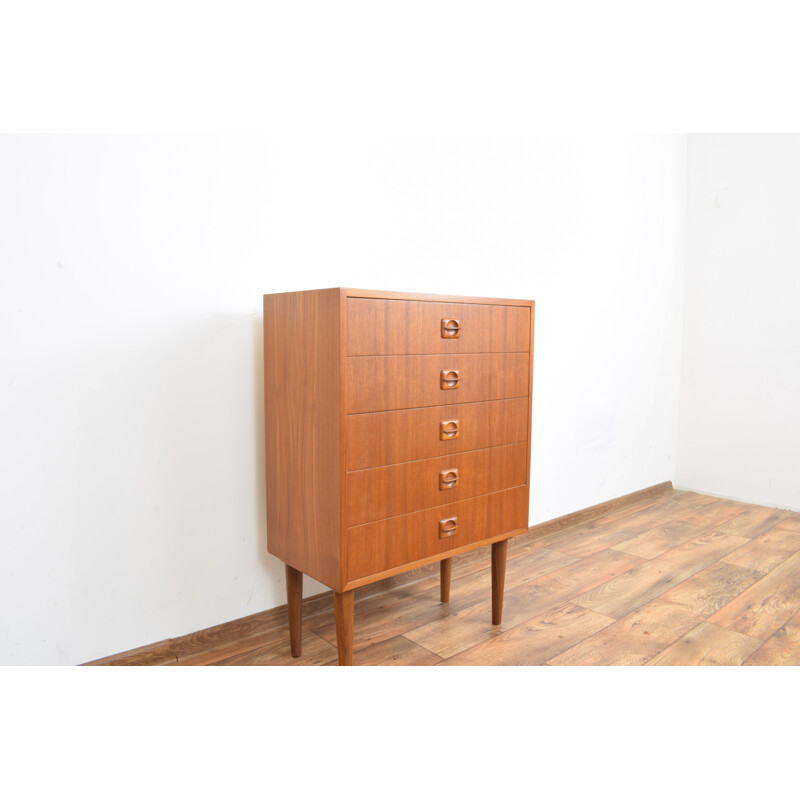 Vintage Teak Chest of Drawers, Danish 1960s