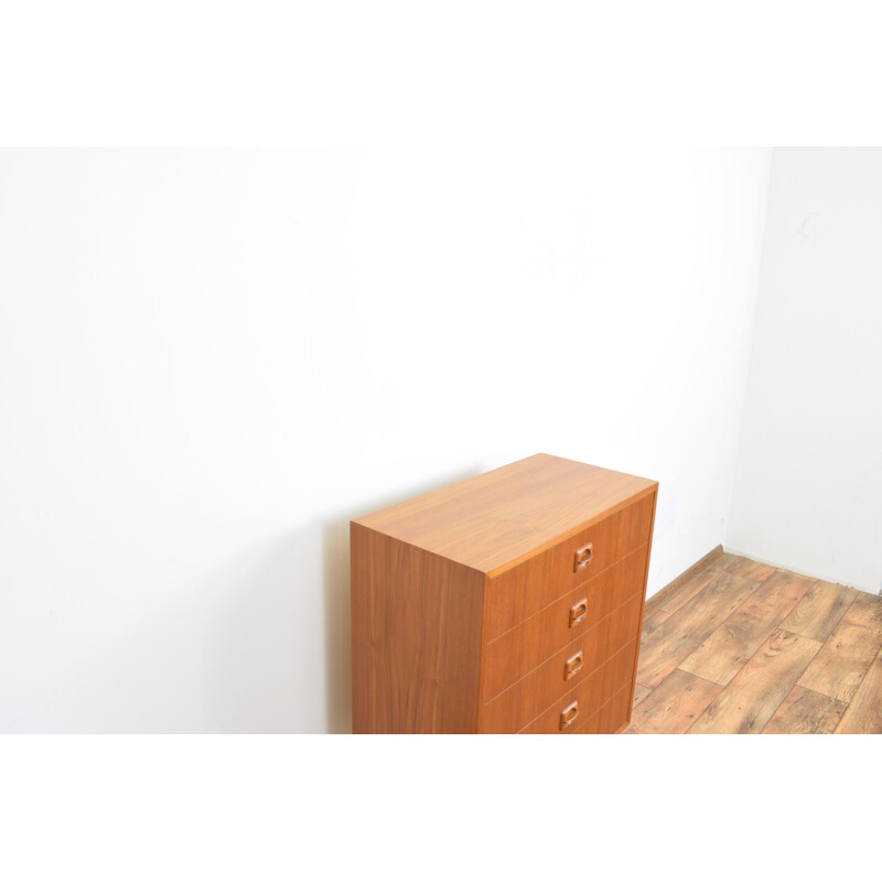 Vintage Teak Chest of Drawers, Danish 1960s