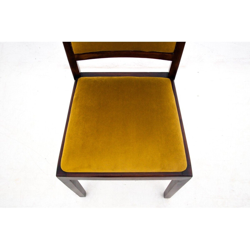 Vintage Table & 4 chairs set Art Deco 1930s