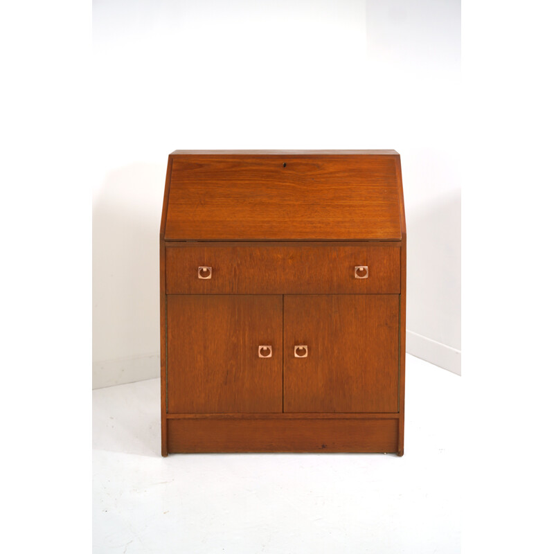 Vintage teak teak back secretary 1950s