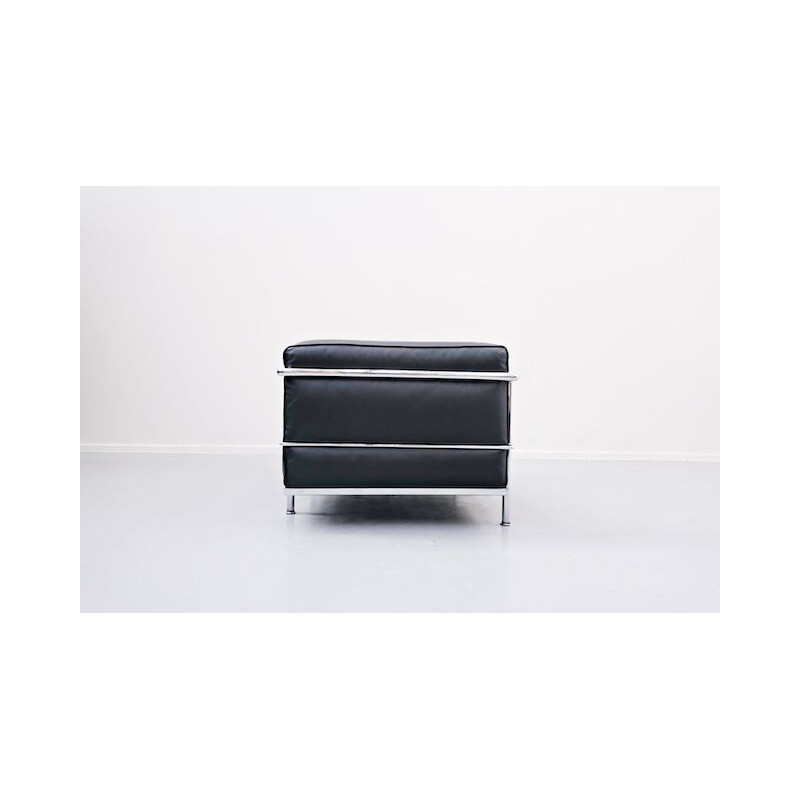 Paire de fauteuils vintage LC3 "Le Grand Confort Le Corbusier" pour Cassina