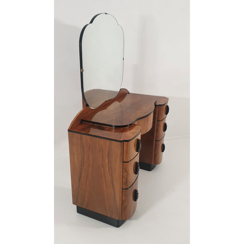 Vintage Dressing Table by Jindrich Halabala for UP Zavody, Czechoslovakia 1950s