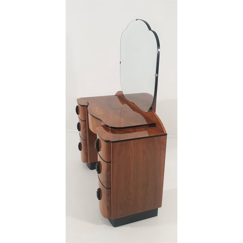 Vintage Dressing Table by Jindrich Halabala for UP Zavody, Czechoslovakia 1950s