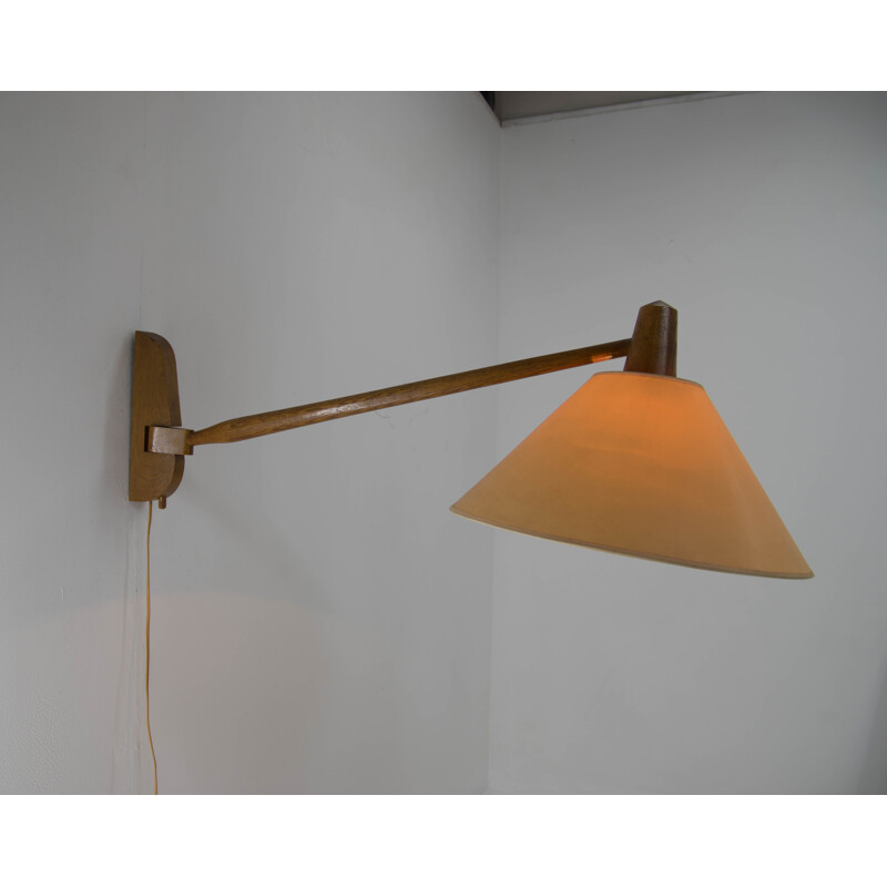 Vintage Adjustable Wall Lamp by Uluv 1960s