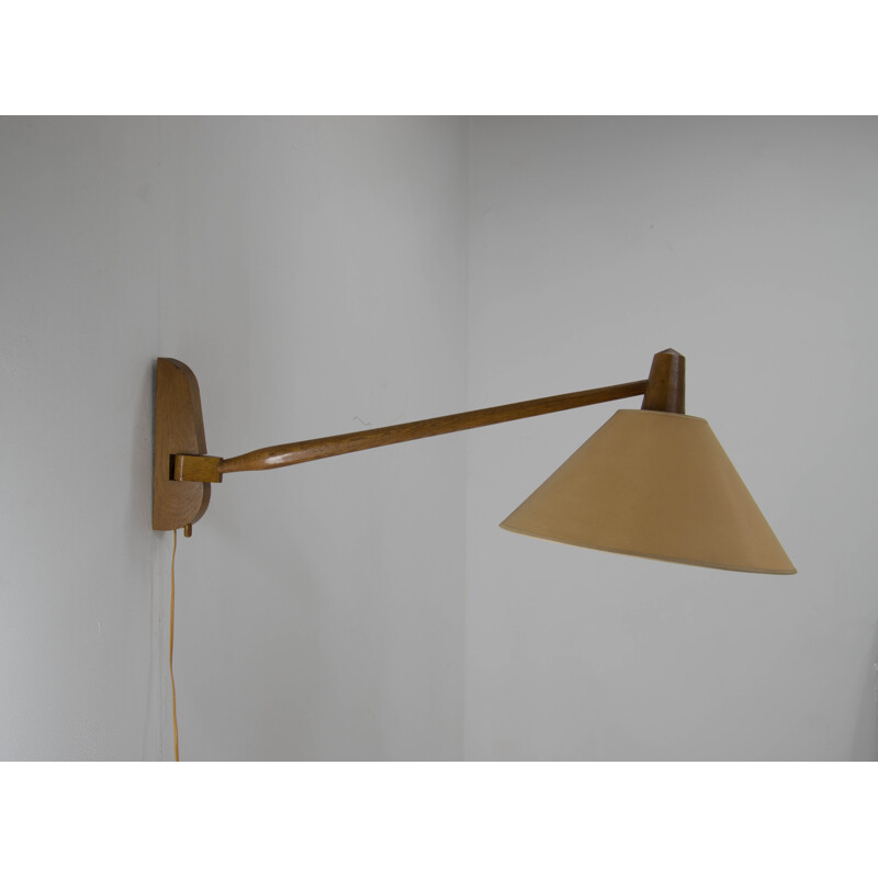 Vintage Adjustable Wall Lamp by Uluv 1960s