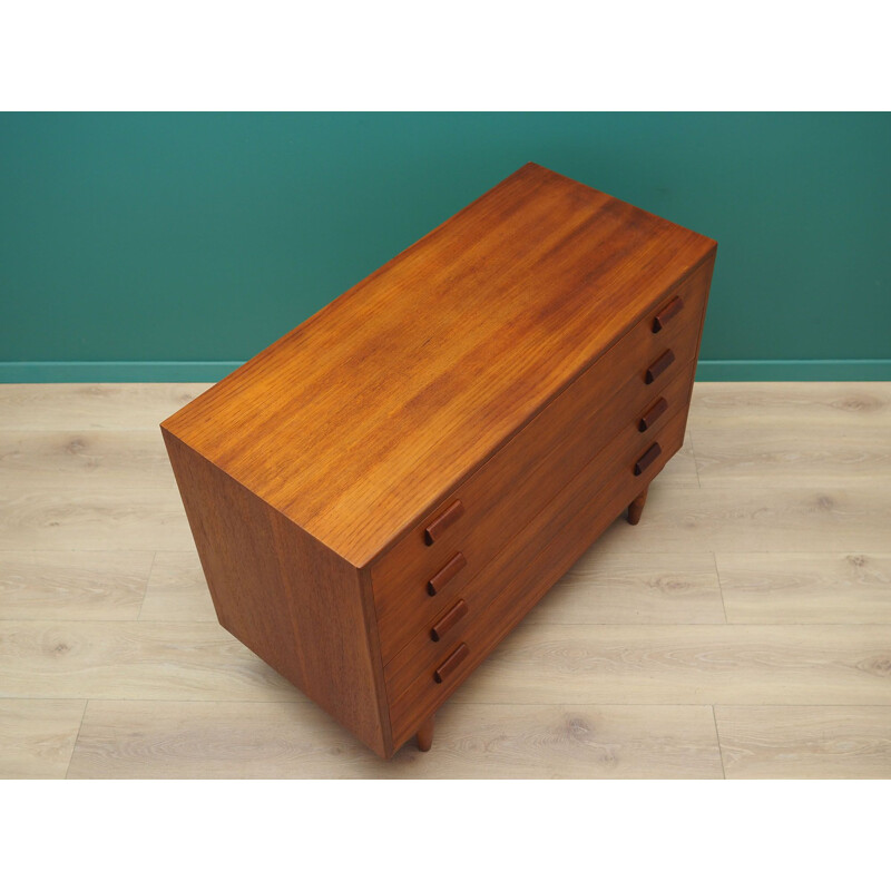 Vintage Teak chest of drawers, Denmark 1970s