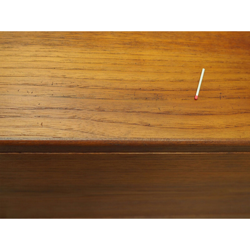 Vintage Teak chest of drawers, Denmark 1970s