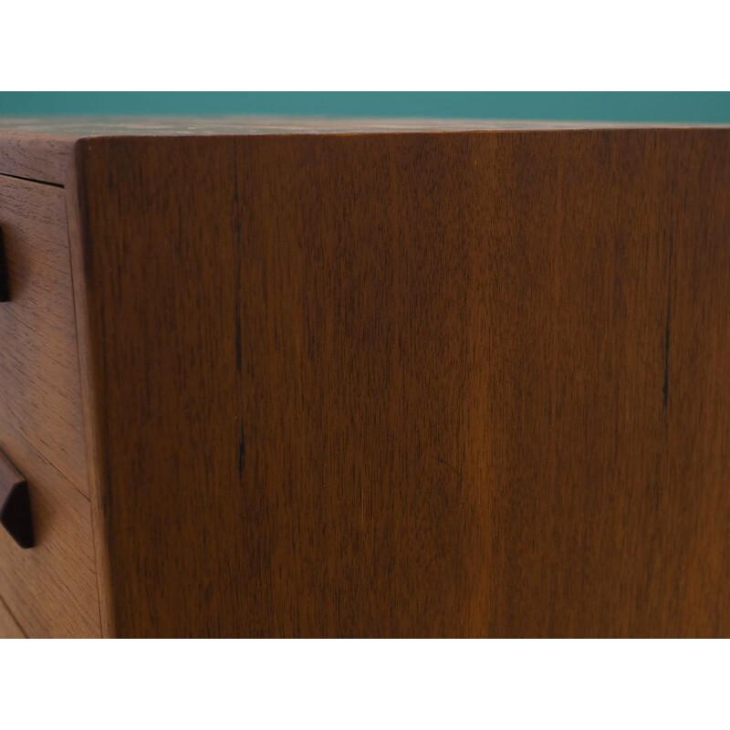 Vintage Teak chest of drawers, Denmark 1970s