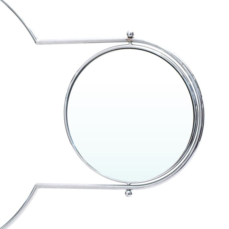 Vintage "Due Mirror" mirror by Rodney Kinsman for Bieffeplast 1980s