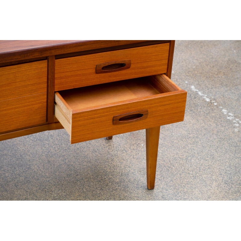 Enfilade vintage en teck, Scandinave 1960