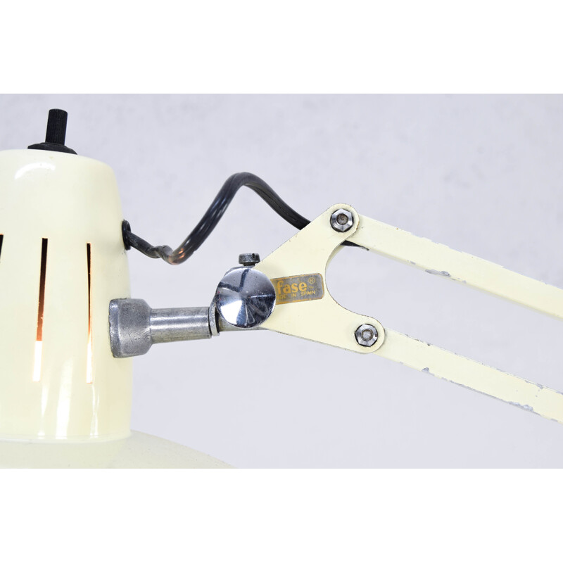 Lampe vintage médicale industrielle modèle Faro de Fase, Espagne 1970