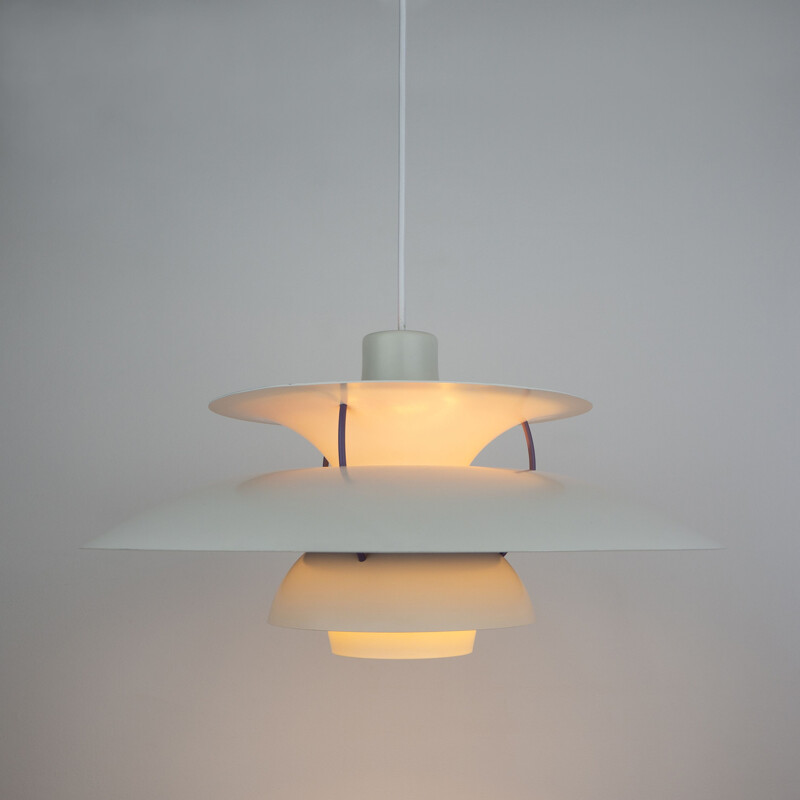 Vintage pendant lamp PH 5 by Poul Henningsen & Louis Poulsen, Danish 1958s