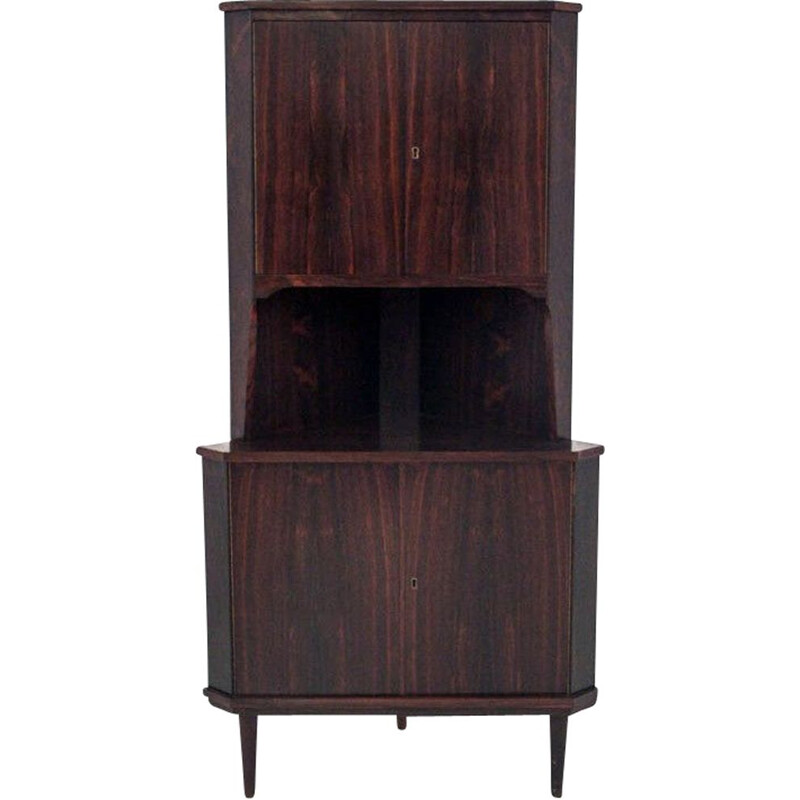 Vintage Corner rosewood chest of drawers, Scandinavia 1960s