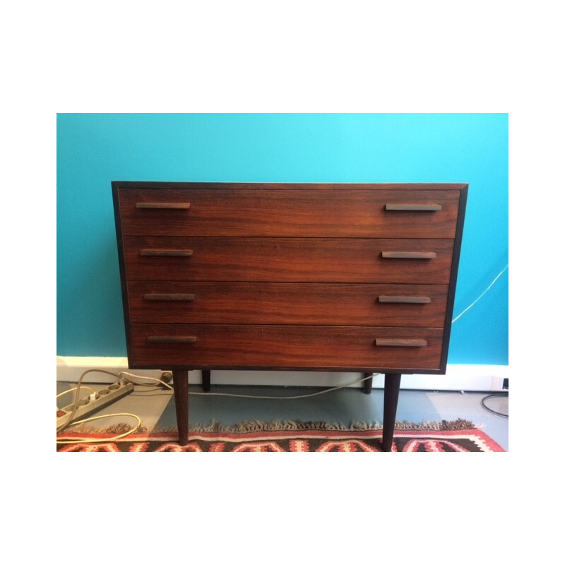 Chest of drawers in rosewood, Kai KRISTIANSEN - 1960s