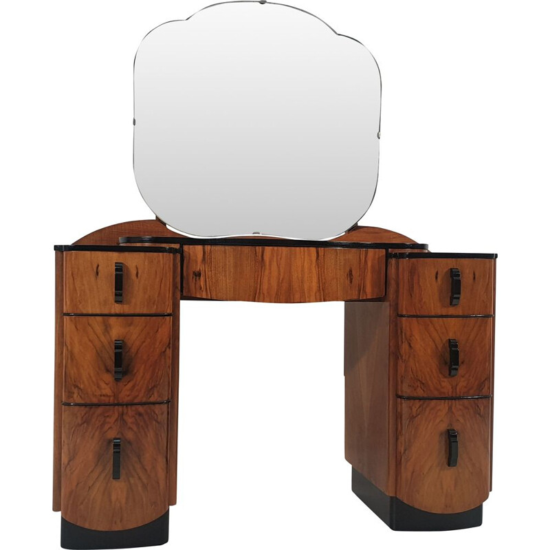 Vintage Dressing Table by Jindrich Halabala for UP Zavody, Czechoslovakia 1950s