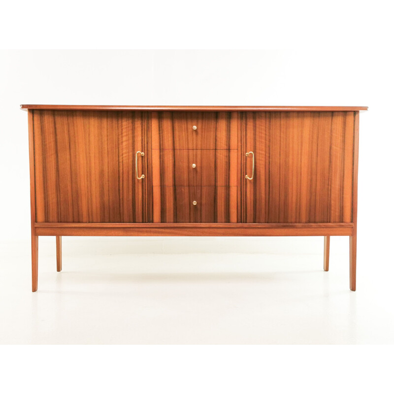 Vintage Teak & Walnut Vanson Sideboard by Peter Hayward for Heals Sideboard, British 1950s