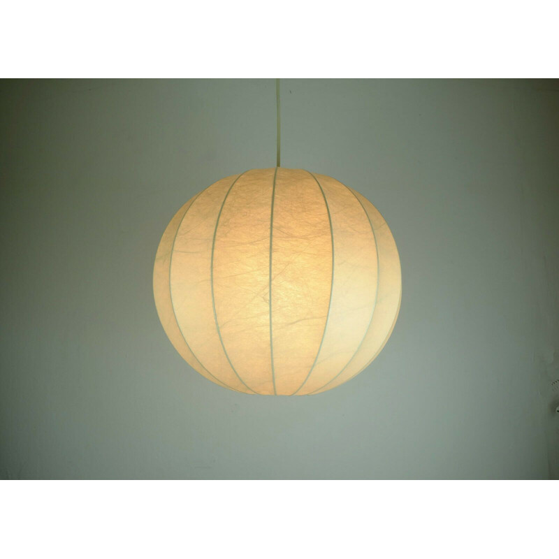 Vintage suspension modern cocoon ball astiglioni 1960s