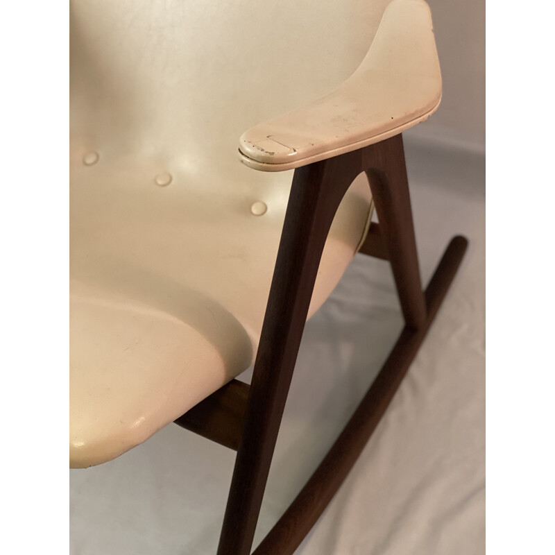 Vintage Teeffelen Rocking Chair by Louis van, Dutch