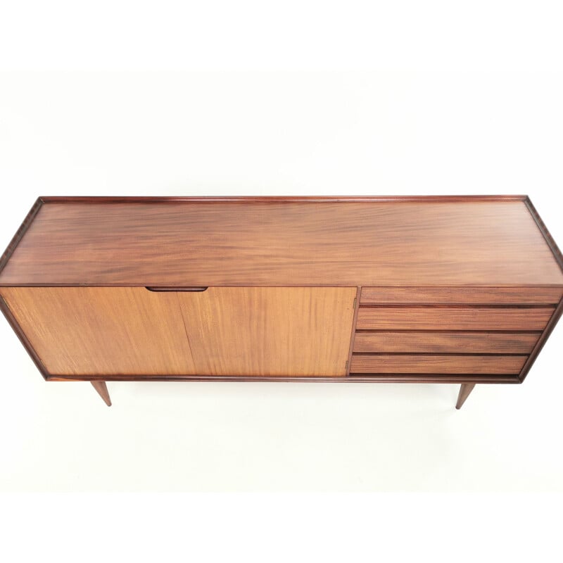 Vintage Afromosia Teak Sideboard By Richard Hornby For Fyne Ladye, British 1960s