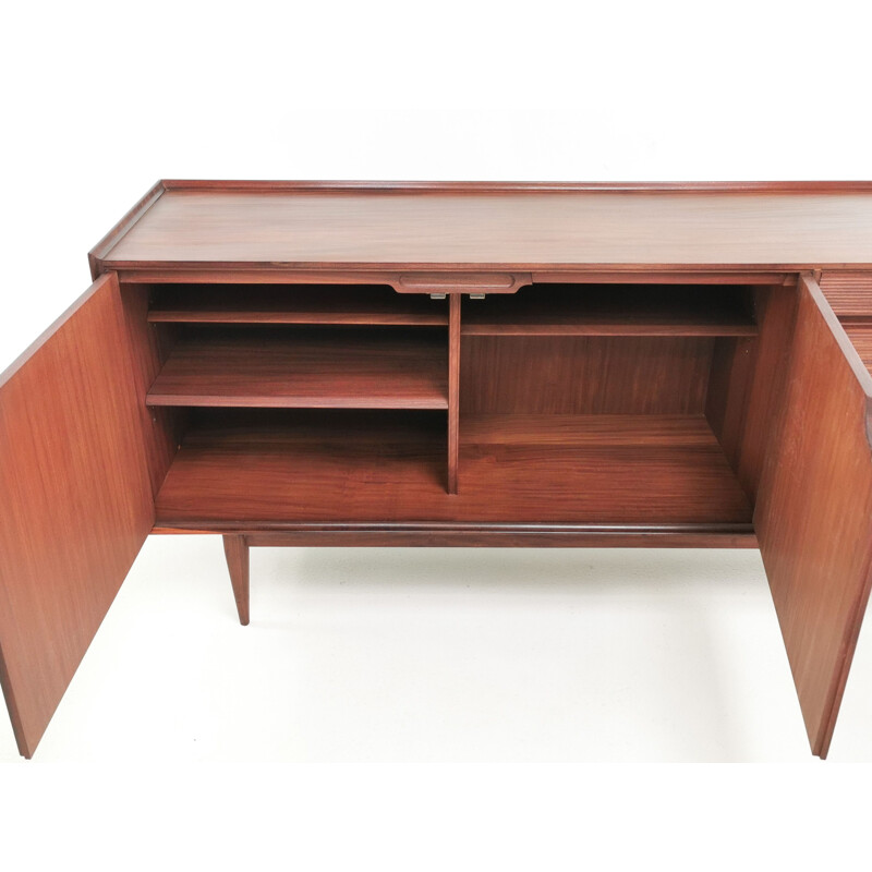 Vintage Afromosia Teak Sideboard By Richard Hornby For Fyne Ladye, British 1960s