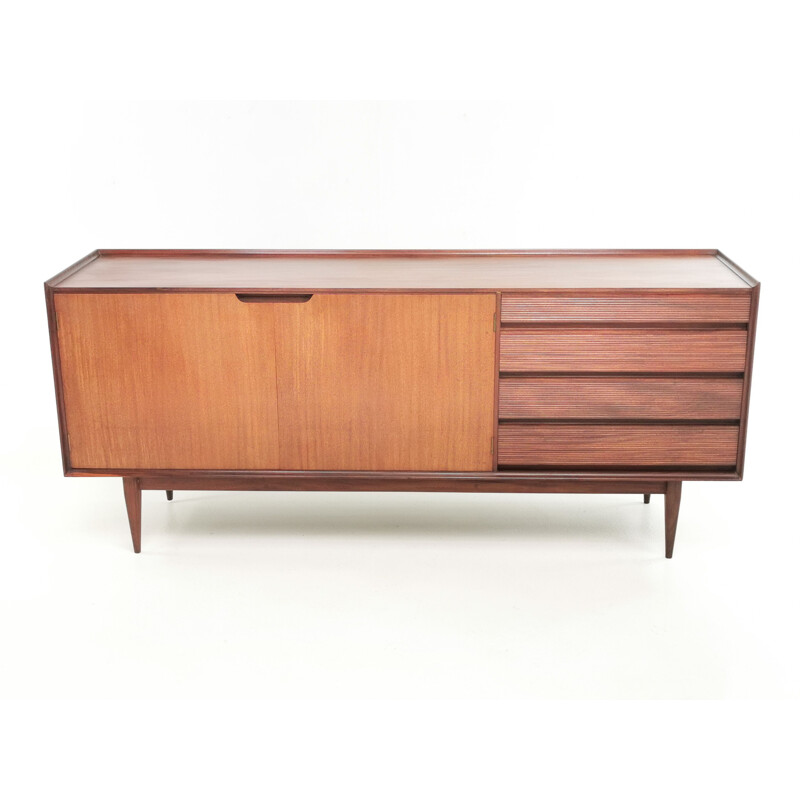 Vintage Afromosia Teak Sideboard By Richard Hornby For Fyne Ladye, British 1960s