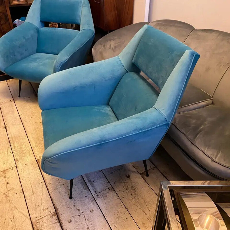 Pair of vintage Modern Armchairs 1960s