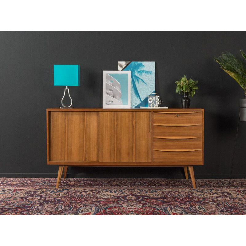 Vintage semi solid sideboard in Scandinavian, Germany, 1950s