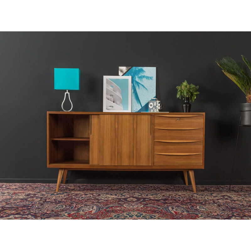 Vintage semi solid sideboard in Scandinavian, Germany, 1950s