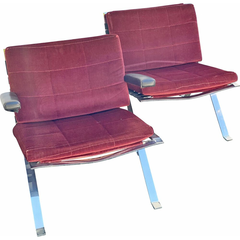 Paire de fauteuils vintage de Hans Eichenberger pour Girsberger