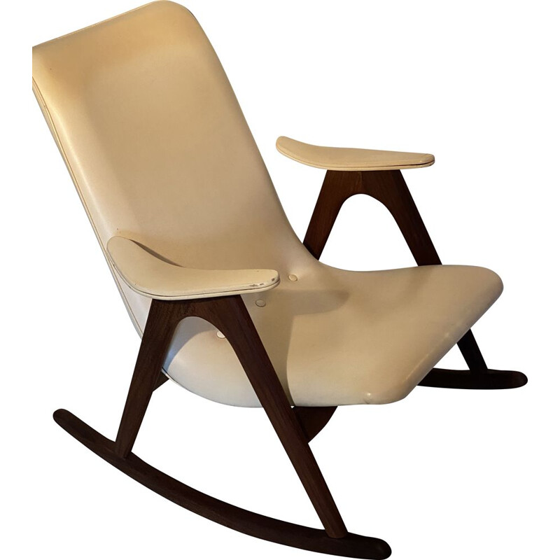 Vintage Teeffelen Rocking Chair by Louis van, Dutch