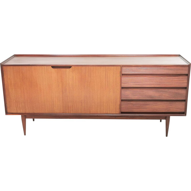 Vintage Afromosia Teak Sideboard By Richard Hornby For Fyne Ladye, British 1960s