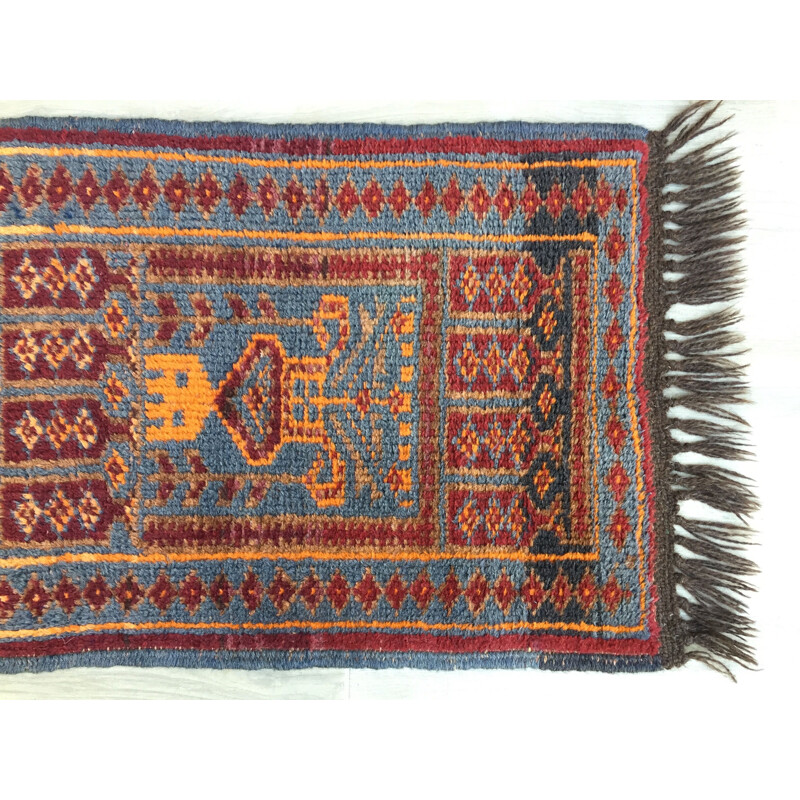 Vintage pure wool carpet