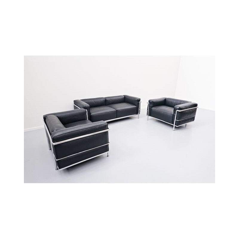 Vintage  LC3 Sofa by Le Grand Confort Le Corbusier For Cassina