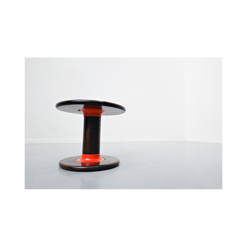 Vintage "Rocchetto" side table by Ettore Sottsass for Poltronova 1964s