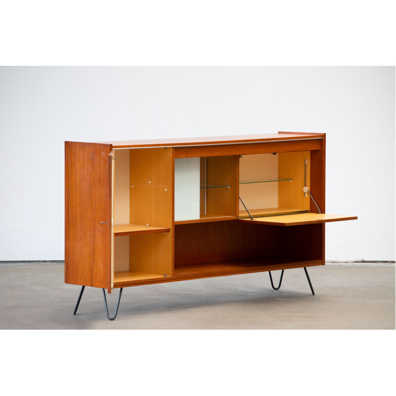 Enfilade vintage en teck, Scandinave 1960