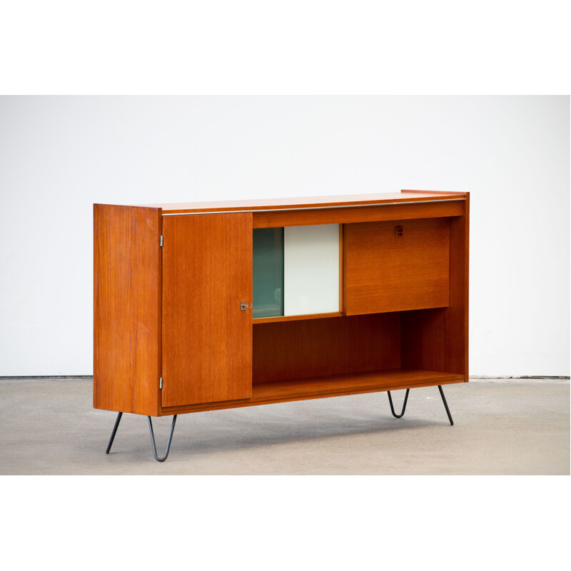 Enfilade vintage en teck, Scandinave 1960