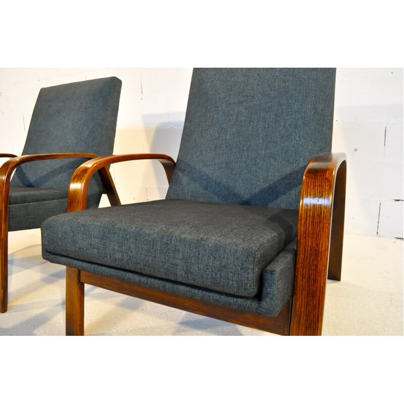 Steiner pair of armchairs, ARP - 50s