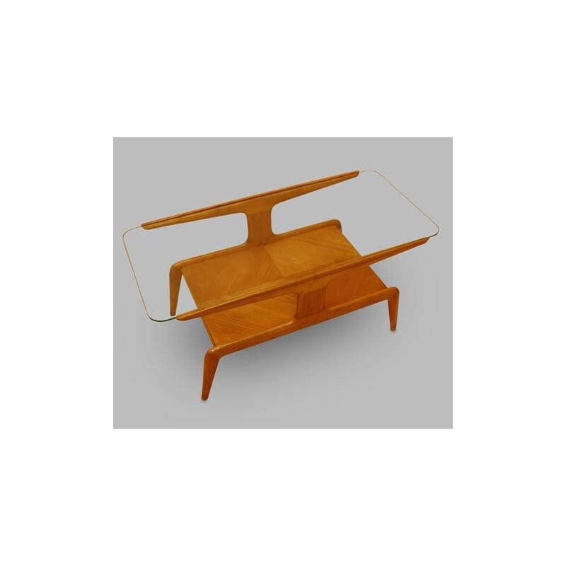 La Rinascente coffe table in cherrywood, Gio PONTI - 1930s