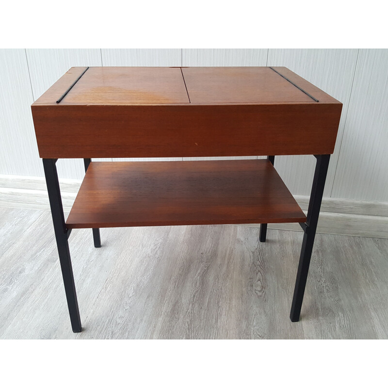 Vintage thread side table 1960s