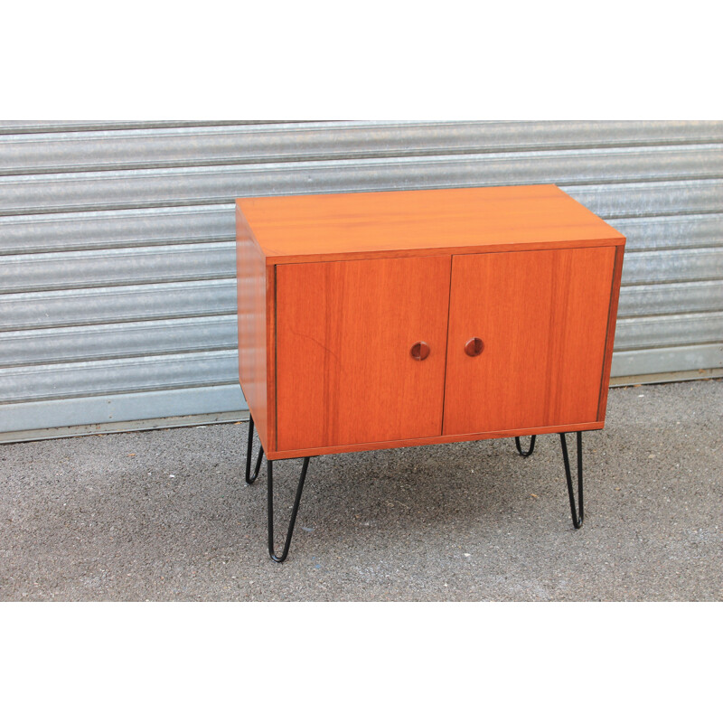 Vintage teak sideboard, Scandinavian 1980s